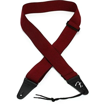 Afbeelding van Fender® WeighLess® tweed riem rood