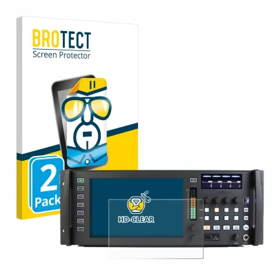 Afbeelding van BROTECT Screenprotector voor Behringer Wing Rack Folie Beschermfolie transparant (2 Stuks)