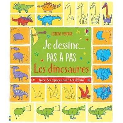 Afbeelding van Je dessine pas à : les dinosaures