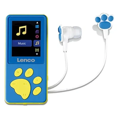 Image de Lenco Lecteur Mp3 8 Gb + Écouteurs Bleu (xemio 560bu)