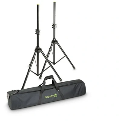 Afbeelding van Gravity SS 5211 B SET Speakerstatief x2 + opbergtas zwart