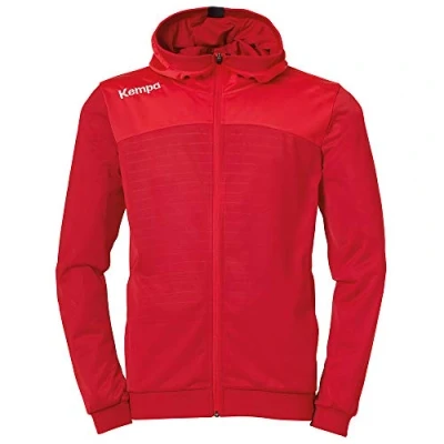 Afbeelding van Kempa Emotion 2.0 Jas met Capuchon Chili Rood Maat 3XL