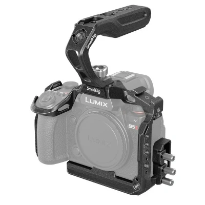 Afbeelding van SmallRig “Black MambaCage Kit for Panasonic LUMIX S5 II / IIX 4024