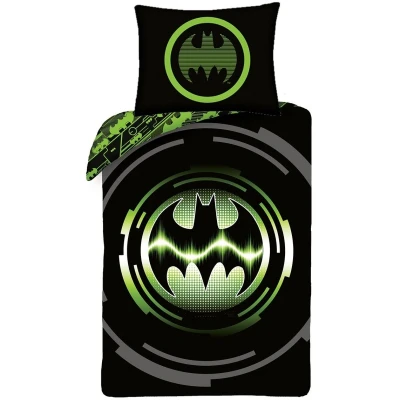 Afbeelding van Dekbedovertrek Bat Signal Eenpersoons 140 x 200 cm Katoen