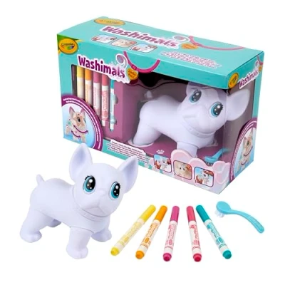 Image de Coloriage Crayola Washimals Jumbo Dog Chien Géant Lavable A Personnaliser! Des 3 Ans