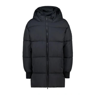 Afbeelding van AMERICA TODAY June JR long quilted jacket Zwart Meisjes Maat: 134/140