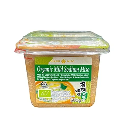 Image de Hikari miso Pâte naturelle bio faible en sodium 500 g