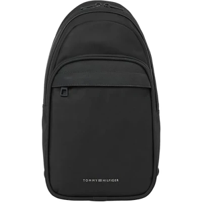Afbeelding van Tommy Hilfiger Repreve Sling BAG Schoudertas, Heren, Maat: One Size, Black