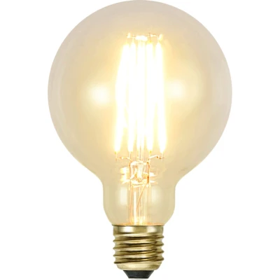 Afbeelding van Star Trading LED Grote bol lamp (9,5cm) lichtbron E27 Dimbaar Super Warm Wit