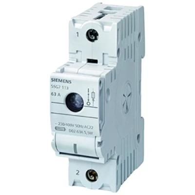 Afbeelding van Siemens 5SG7153 Lastscheider Afmeting zekering : D02 63 A 230 V 1 stuk(s)