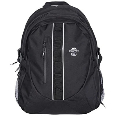 Afbeelding van Trespass Deptron Day Backpack/Rucksack (30 Litres) (Black)