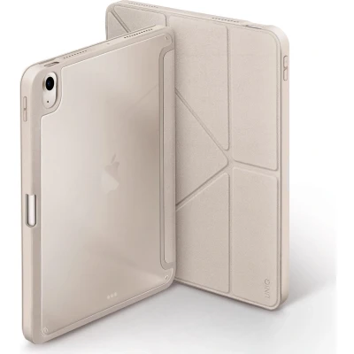 Afbeelding van Uniq Tablet Hoes Geschikt voor iPad Air 5 (2022) /iPad 11 inch (2024) M2 / 4 (2020) Moven Case Beige /Ivory