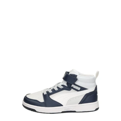 Afbeelding van Puma Rebound v6 Mid Sneakers blauw Imitatieleer Heren Maat 35