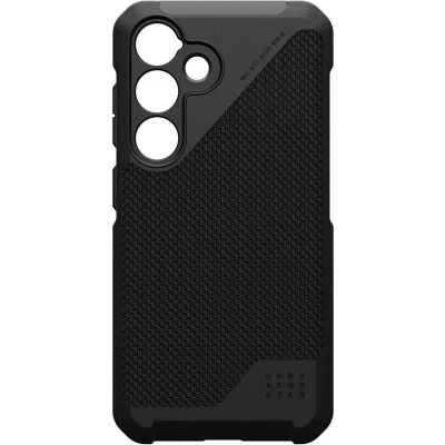 Afbeelding van Urban Armor Gear Metropolis LT Backcover Samsung Galaxy S24 Kevlar, Zwart MagSafe compatible