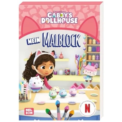 Afbeelding van Gabby&#039;s Dollhouse: Mein Malblock
