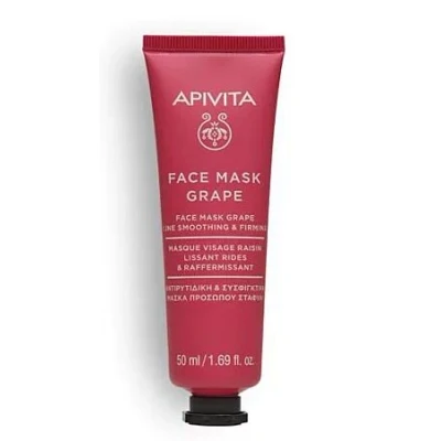 Afbeelding van Apivita Face Mask voor Lijntjes &amp; Versteviging (Druif)
