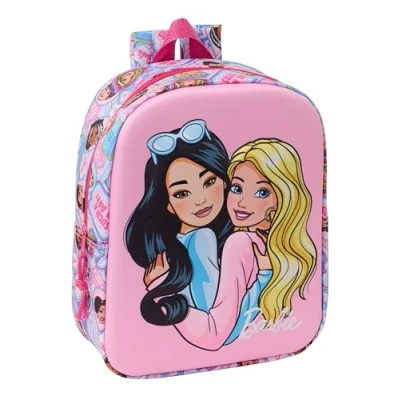 Afbeelding van Kinderrugzak Barbie Roze 22 x 27 10 cm 3D