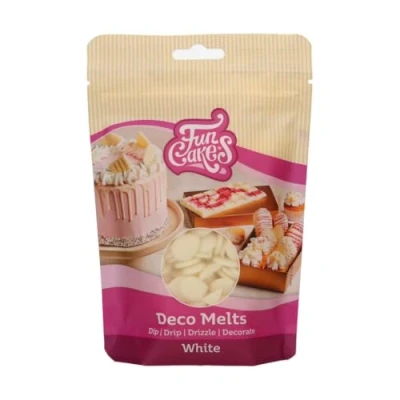 Image de FunCakes Deco Melts Blanc sans AZO 250 g