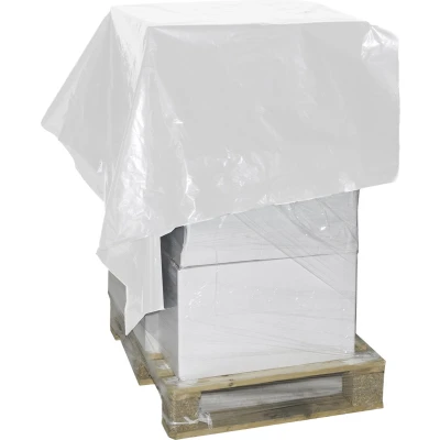 Afbeelding van Kortpack Witte Topvellen Op Rol 150cm X 180cm 30my Wit (300 Stuks)