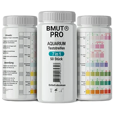 Afbeelding van August Engelhardt Aquarium 7in1 teststrip 50x sneltest watertest vijver vissen waterkwaliteit