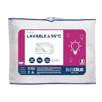 Afbeelding van Bleu Câlin Warm dekbed, machinewasbaar op 95 C, voor tweepersoonsbed, 220 x 240 cm