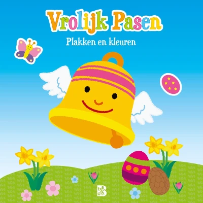 Afbeelding van Pasen 0 Vrolijk kleuren en plakken