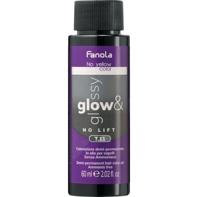 Image de Fanola Glow &amp; Glossy Coloration semi permanente 60 ml T.11 Intense Ash