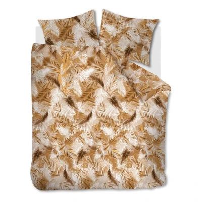 Afbeelding van Beddinghouse Easy Breezy dekbedovertrek Lits Jumeaux 240x200/220 Oker
