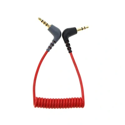 Afbeelding van Be In Your Mind TRS naar TRRS 3,5 mm mannelijk adapterkabel voor microfoon/audio/stropdas compatibel met Rode SC7/BOYA MM1 microfoon