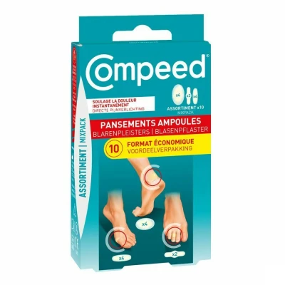 Image de Compeed Pansement Ampoules Format Economique 10