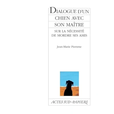 Afbeelding van Dialogue d&#039;un chien avec son maître sur la nécessité de mordre ses amis