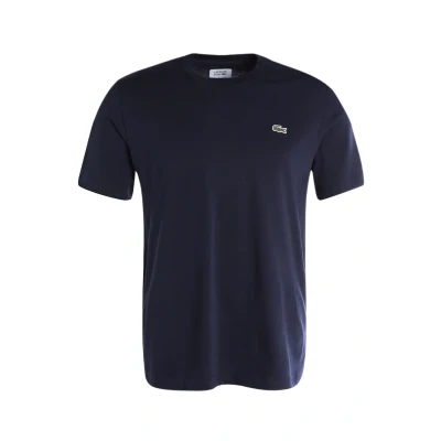 Afbeelding van Lacoste Sport T Shirt Donkerblauw maat XL Heren met Modern fit Pasvorm Polyester Suitable Herenkleding