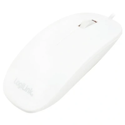 Afbeelding van LogiLink ID0062 Mouse Optical white flat