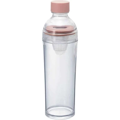 Afbeelding van Hario cold brew fles on the go 400ml licht roze