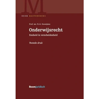 Afbeelding van Boom Masterreeks Onderwijsrecht