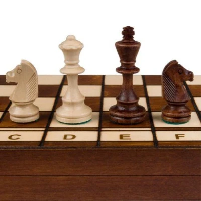 Image de Jeu d&#039;échecs pliant décoratif Jowisz avec planche de 16 pouces