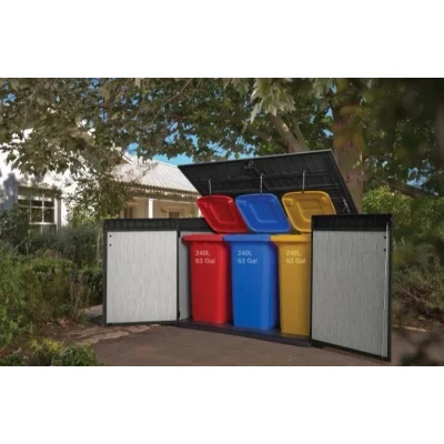 Afbeelding van Keter Grande Store opbergbox 190,5x109,3x132,5 cm 2020L Grijs