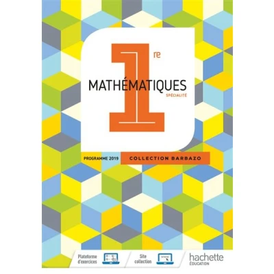 Image de Barbazo Maths 1ère Livre élève