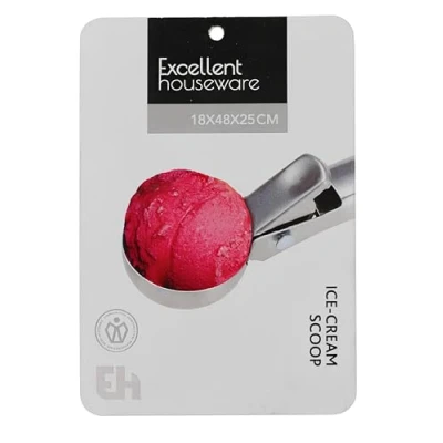 Afbeelding van Excellent Houseware ijslepel ice cream scoops opscheppen 18 cm Keukengerei