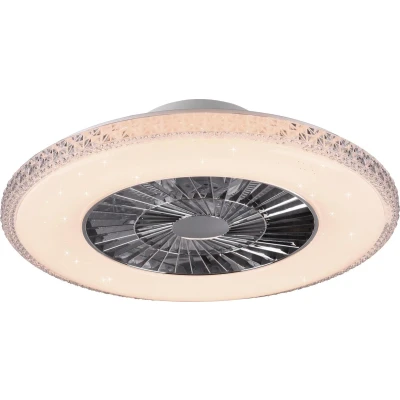 Afbeelding van Reality Ventilator Harstad Led 40W 3 Standen Chroom