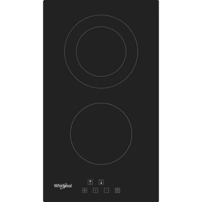 Afbeelding van Whirlpool Wrd6030b Vitrokeramische Kookplaat 30 Cm 2 Zones