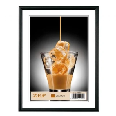 Afbeelding van ZEP AL1B1 Wissellijst Papierformaat: 10 x 15 cm Zwart