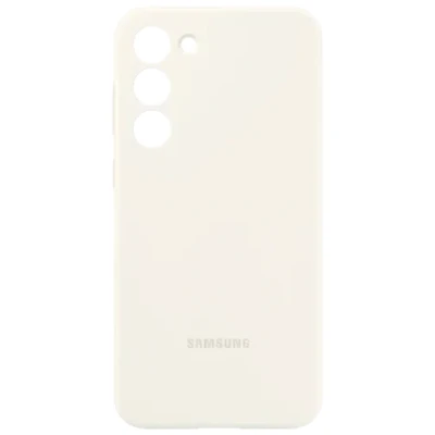Image de Samsung Silicone Back Cover Blanc Galaxy S23+