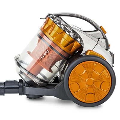 Image de Aspirateur sans sac H.Koenig STC60 Compact triple A 700 W Orange