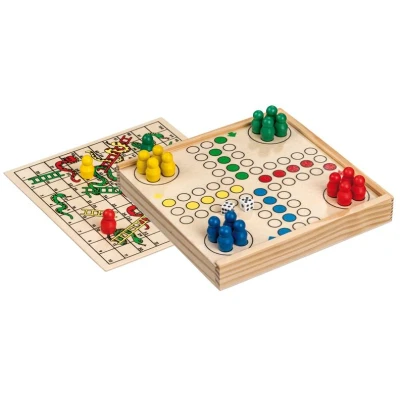 Afbeelding van 2 in 1 Mini: Ludo Slangen en Ladders (NL)