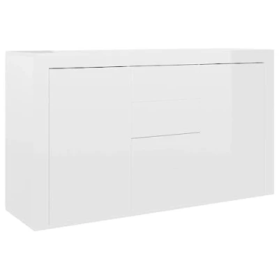 Afbeelding van VidaXL dressoir, wit glanzend, 120 x 36 69 cm, bewerkt hout