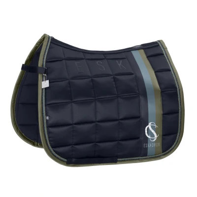 Image de Eskadron Tapis de Selle Classic Sports Big Square Mattgloss Polyvalent MarinVendu par Agradi