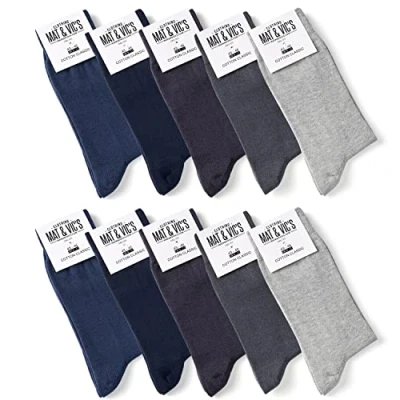 Afbeelding van Mat And Vic&#039;s Sokken, comfortabel, ademend, Oeko Tex 100 35 36 37 38 39 40 41 42 43 44 45 46 (5 of 10 paar).