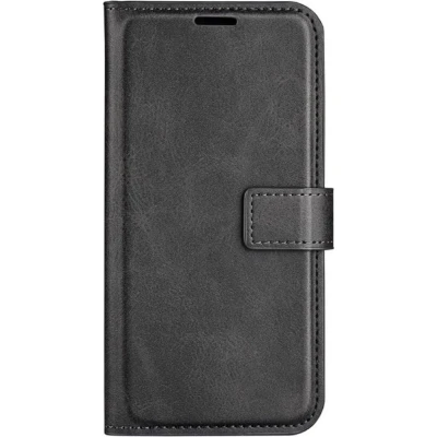 Afbeelding van Casecentive Leren Wallet case met sluiting iPhone 14 zwart