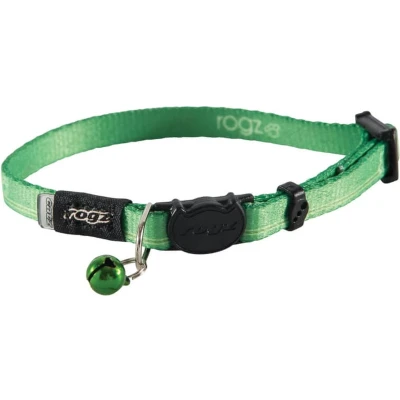 Afbeelding van Rogz Kattenhalsband KiddyCat Lime Paws